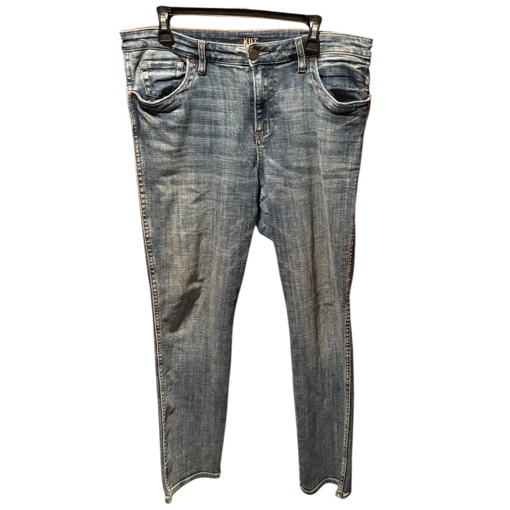 Kut from the Kloth Women's High Rise Straight Leg Jeans Size 14